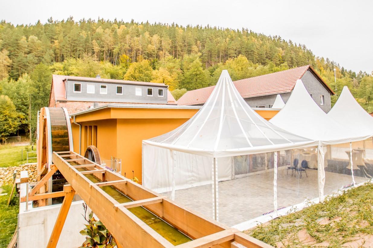 Brauereigasthof Ziegenmuehle Schleifreisen Exteriér fotografie